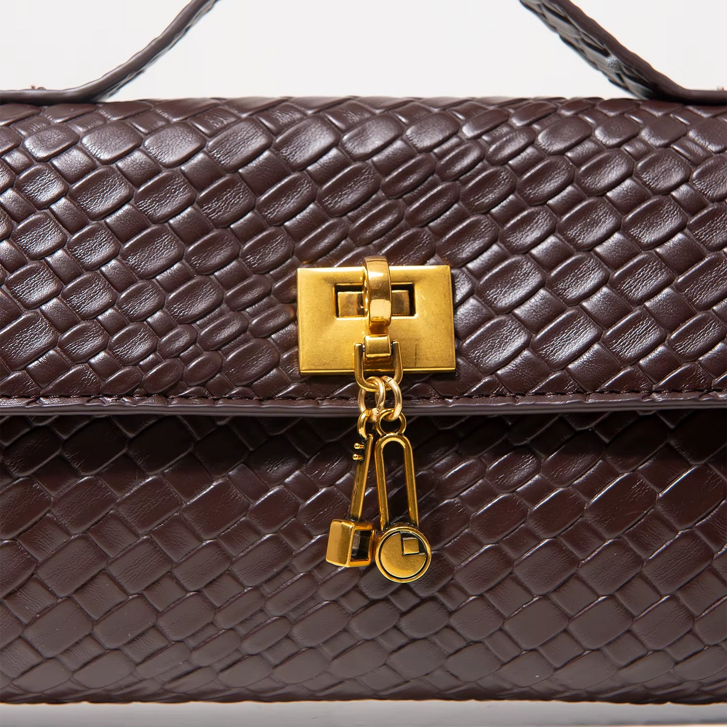 EVELE CLUTCH BAG - COFFE