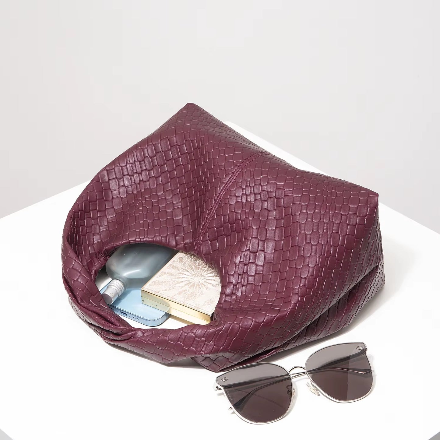 SILVA BAG MINI - BURGUNDY