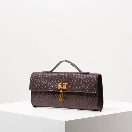 EVELE CLUTCH BAG - COFFE