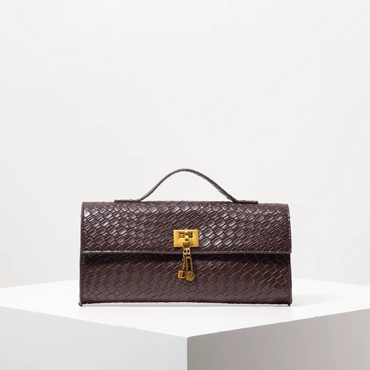 EVELE CLUTCH BAG - COFFE